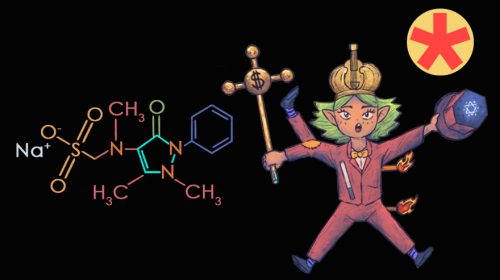 Metamizol Strukturformel